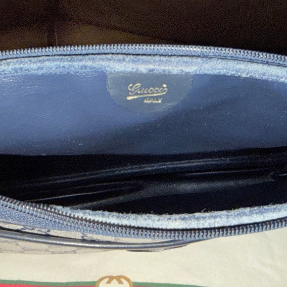 Vintage Gucci accessory collection 1980s navy blue - Picture 4 of 16